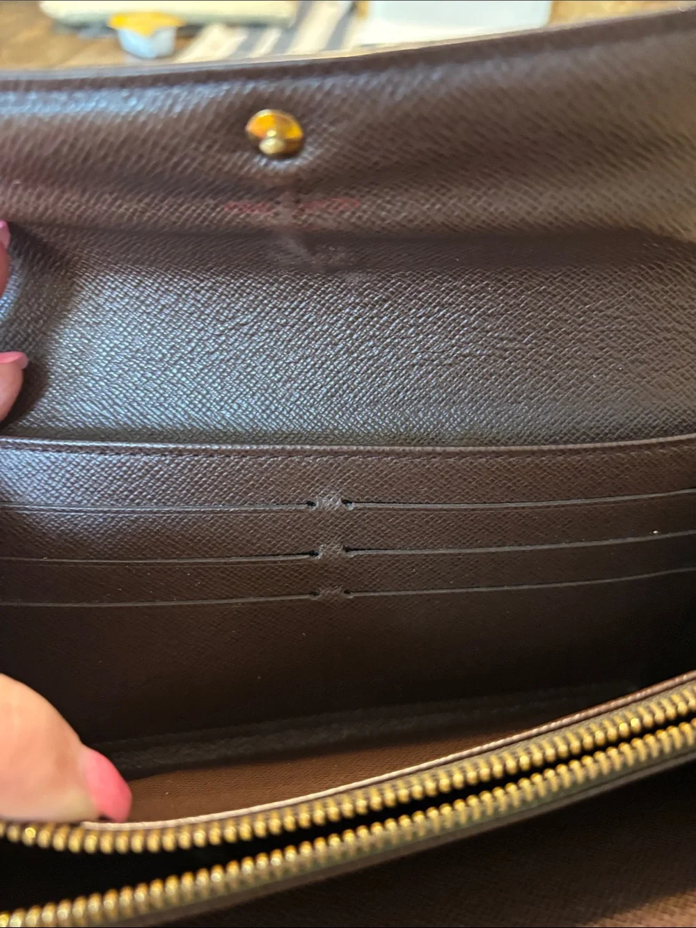 Louis Vuitton close up